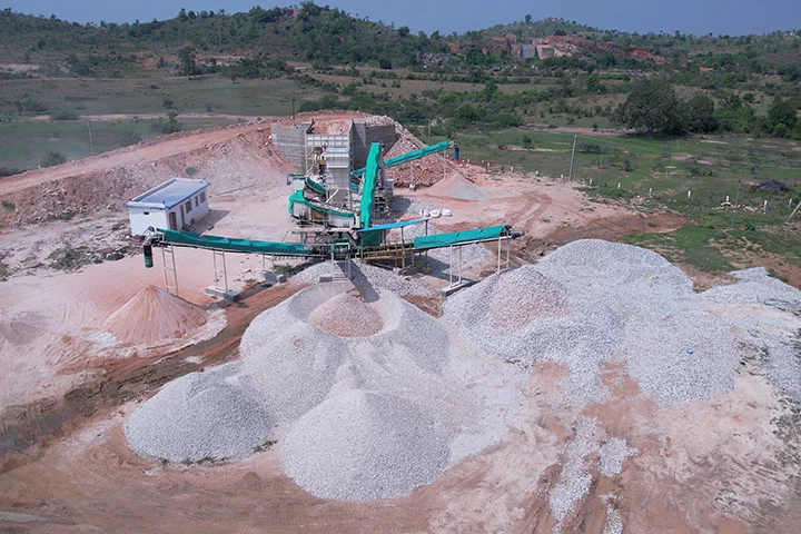 Quartz mine