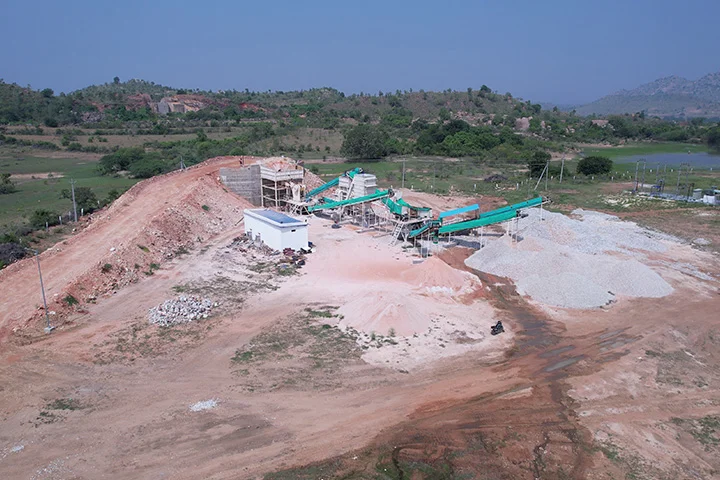 Quartz mine